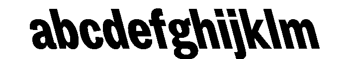 Grtsk Zetta Bold Backslant FONT