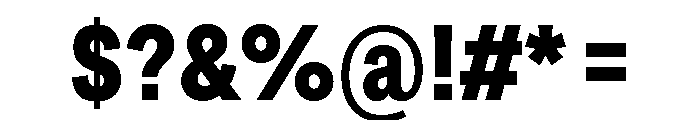 Grtsk Zetta Bold Font OTHER CHARS