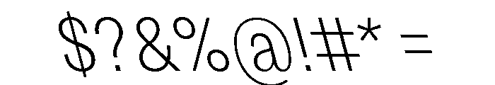 Grtsk Zetta Extra Light Backslant Font OTHER CHARS