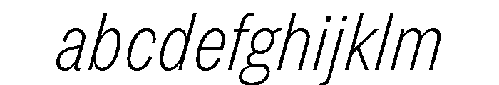 Grtsk Zetta Extra Light Slant FONT