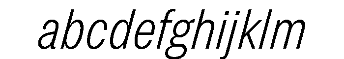 Grtsk Zetta Light Slant FONT