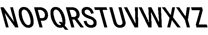 Grtsk Zetta Medium Backslant Font UPPERCASE