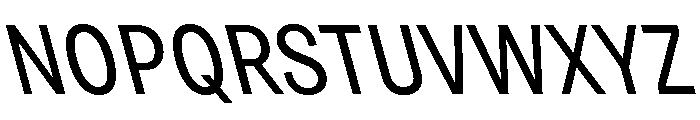 Grtsk Zetta Regular Backslant Font UPPERCASE