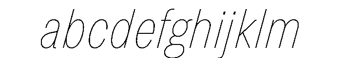 Grtsk Zetta Thin Slant FONT