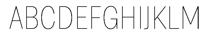Grtsk Zetta Thin Font UPPERCASE