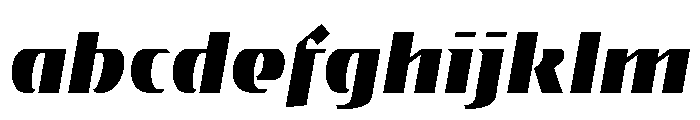 Gryffith Black Italic FONT