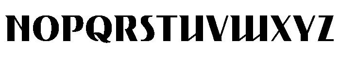 Gryffith Demi Bold Font UPPERCASE
