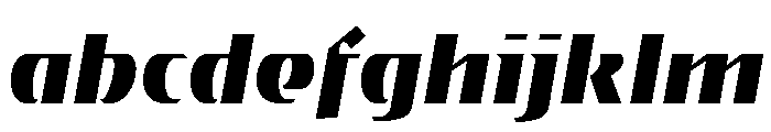 Gryffith Extra Bold Italic FONT