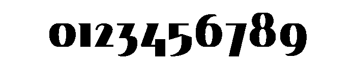 Gryffith Extra Bold Font OTHER CHARS