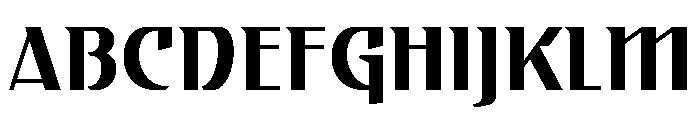 Gryffith Light Font UPPERCASE