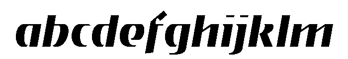 Gryffith Medium Italic FONT