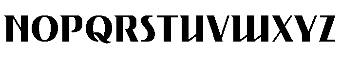 Gryffith Medium Font UPPERCASE