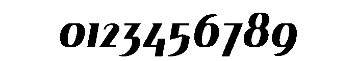 Gryffith Regular Italic Font OTHER CHARS