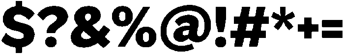 GS Haritsa Black otf (900) Font OTHER CHARS