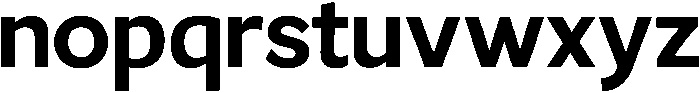 GS Haritsa Bold otf (700) Font LOWERCASE