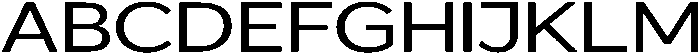 GS Haritsa Expanded otf (400) Font UPPERCASE