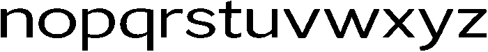 GS Haritsa Expanded otf (400) Font LOWERCASE