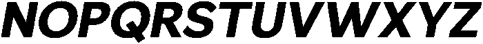 GS Haritsa Extra Bold Italic otf (700) Font UPPERCASE