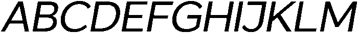 GS Haritsa Italic otf (400) Font UPPERCASE