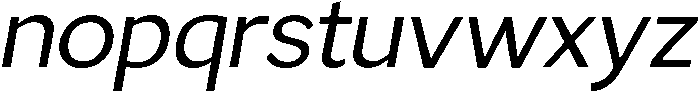GS Haritsa Italic otf (400) Font LOWERCASE