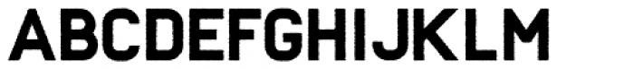 GS Frank Black Rough Font LOWERCASE