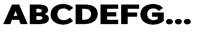 GS Haritsa Black Expanded Font UPPERCASE