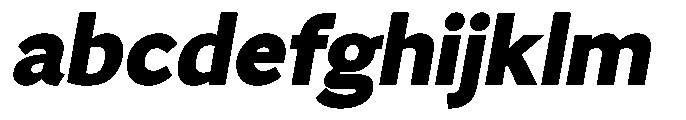 GS Haritsa Black Italic FONT