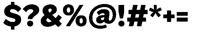 GS Haritsa Black Font OTHER CHARS