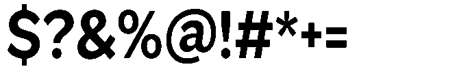 GS Haritsa Bold Condensed Font OTHER CHARS