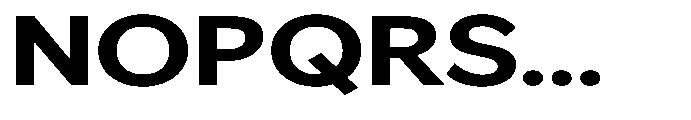 GS Haritsa Bold Expanded Font UPPERCASE