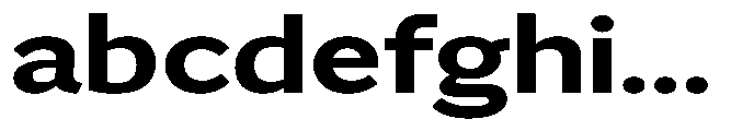 GS Haritsa Bold Expanded FONT
