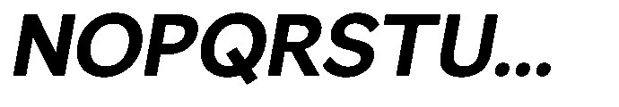 GS Haritsa Bold Italic Font UPPERCASE