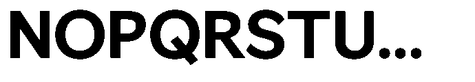 GS Haritsa Bold Font UPPERCASE