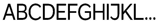 GS Haritsa Condensed Font UPPERCASE
