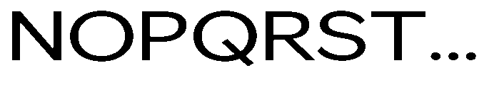 GS Haritsa Expanded Font UPPERCASE