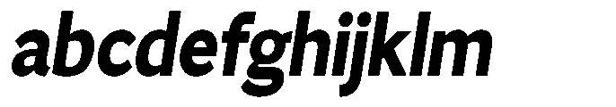 GS Haritsa Extra Bold Italic Condensed FONT