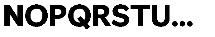 GS Haritsa Extra Bold Font UPPERCASE