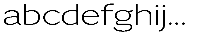 GS Haritsa Extra Light Expanded FONT