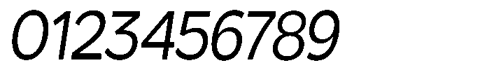 GS Haritsa Italic Condensed Font OTHER CHARS