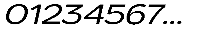 GS Haritsa Italic Expanded Font OTHER CHARS
