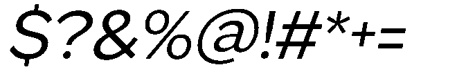 GS Haritsa Italic Font OTHER CHARS