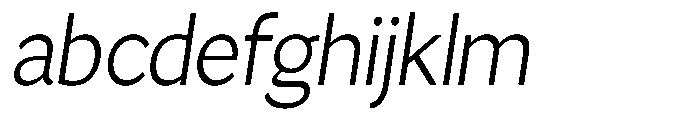 GS Haritsa Light Italic Condensed FONT