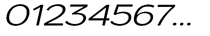 GS Haritsa Light Italic Expanded Font OTHER CHARS