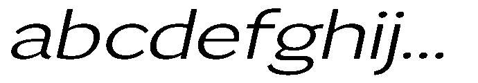 GS Haritsa Light Italic Expanded FONT