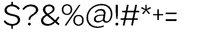 GS Haritsa Light Font OTHER CHARS