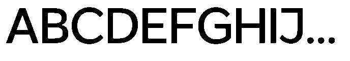 GS Haritsa Medium Font UPPERCASE