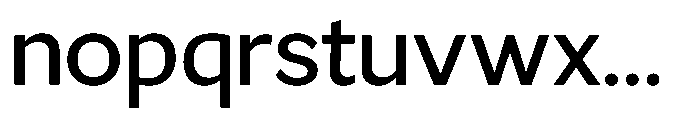 GS Haritsa Medium Font LOWERCASE