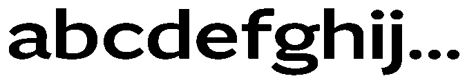GS Haritsa Semi Bold Expanded FONT