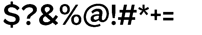 GS Haritsa Semi Bold Font OTHER CHARS