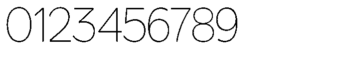 GS Haritsa Thin Condensed Font OTHER CHARS